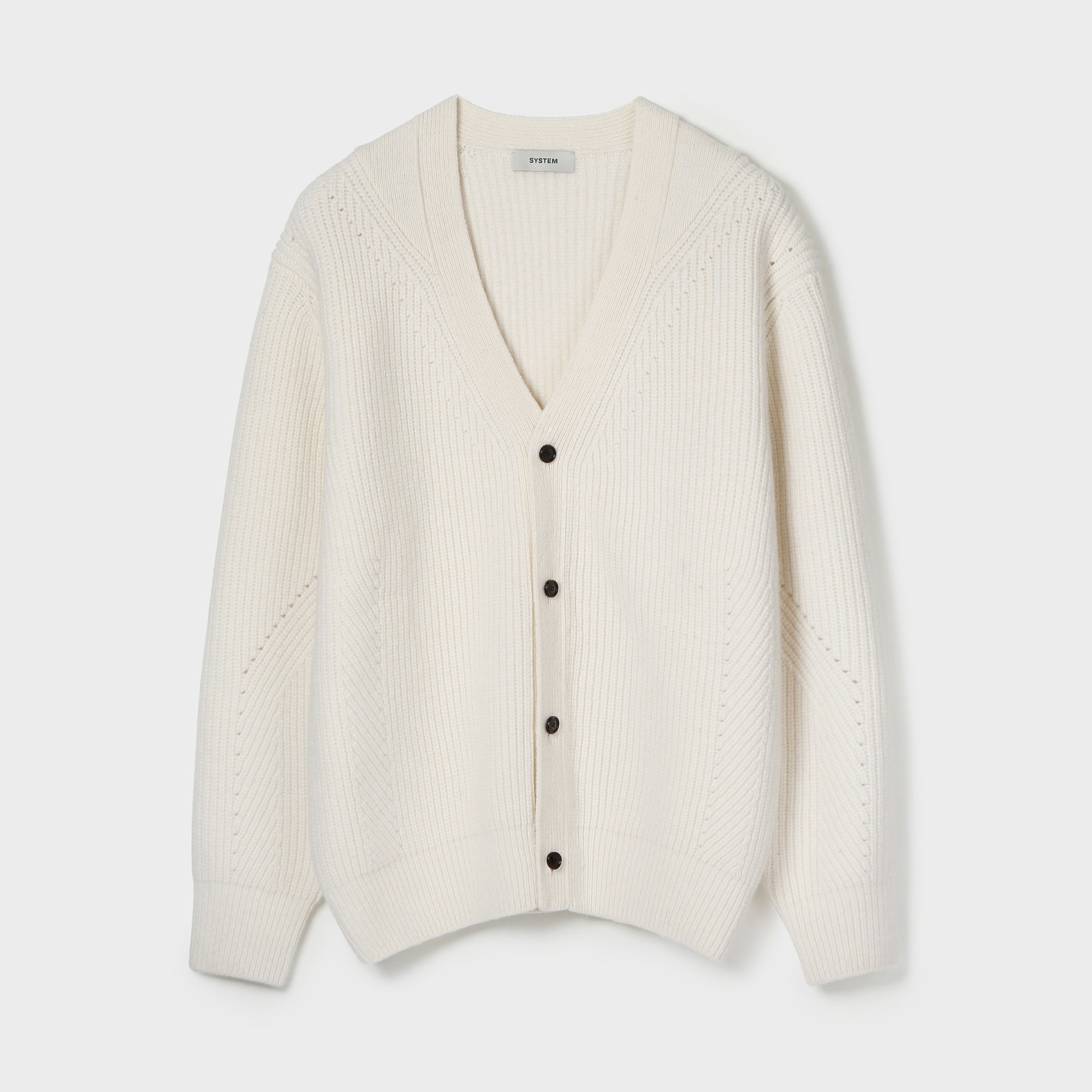 WOOL KNIT CARDIGAN