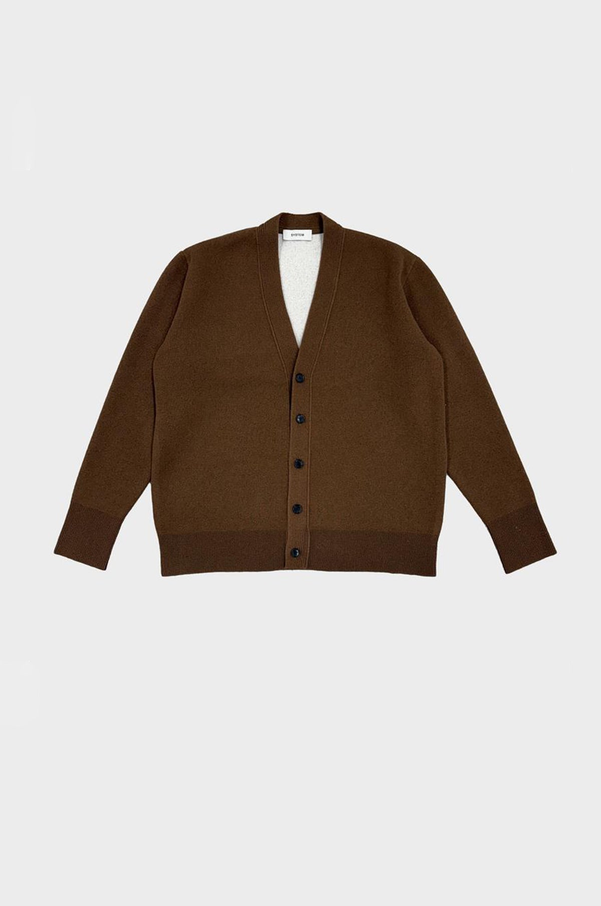CASHMERE-BLENDED KNIT CARDIGAN