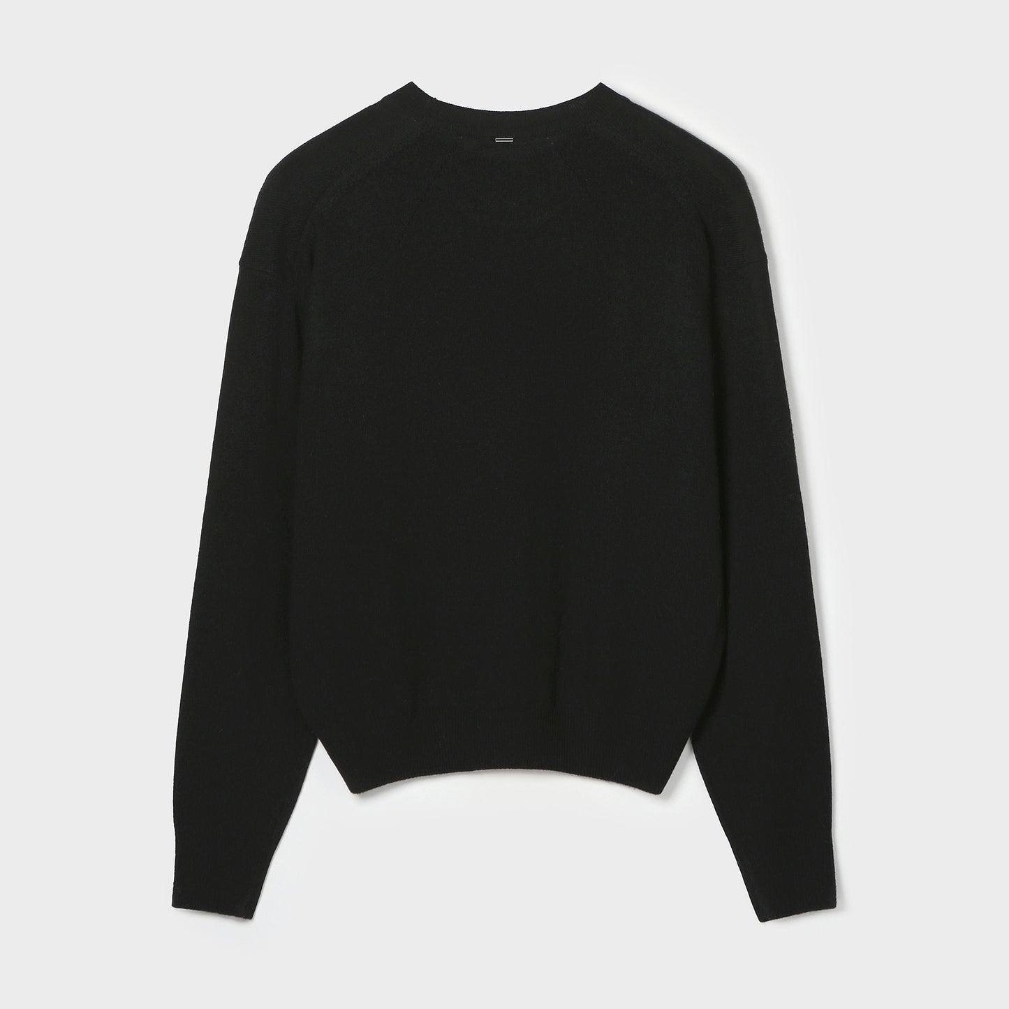 CASHMERE-BLENDED KNIT PULLOVER
