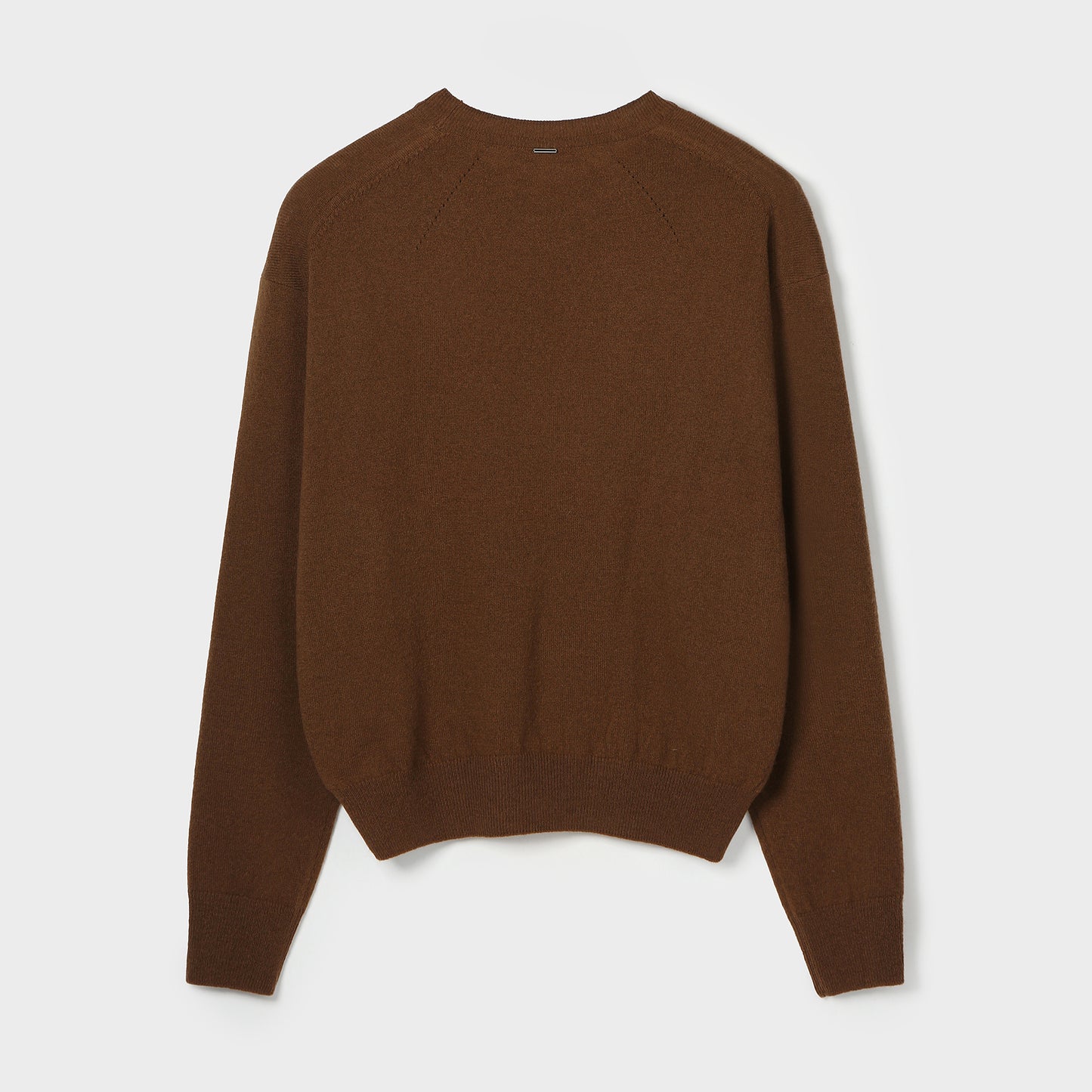 CASHMERE-BLENDED KNIT PULLOVER