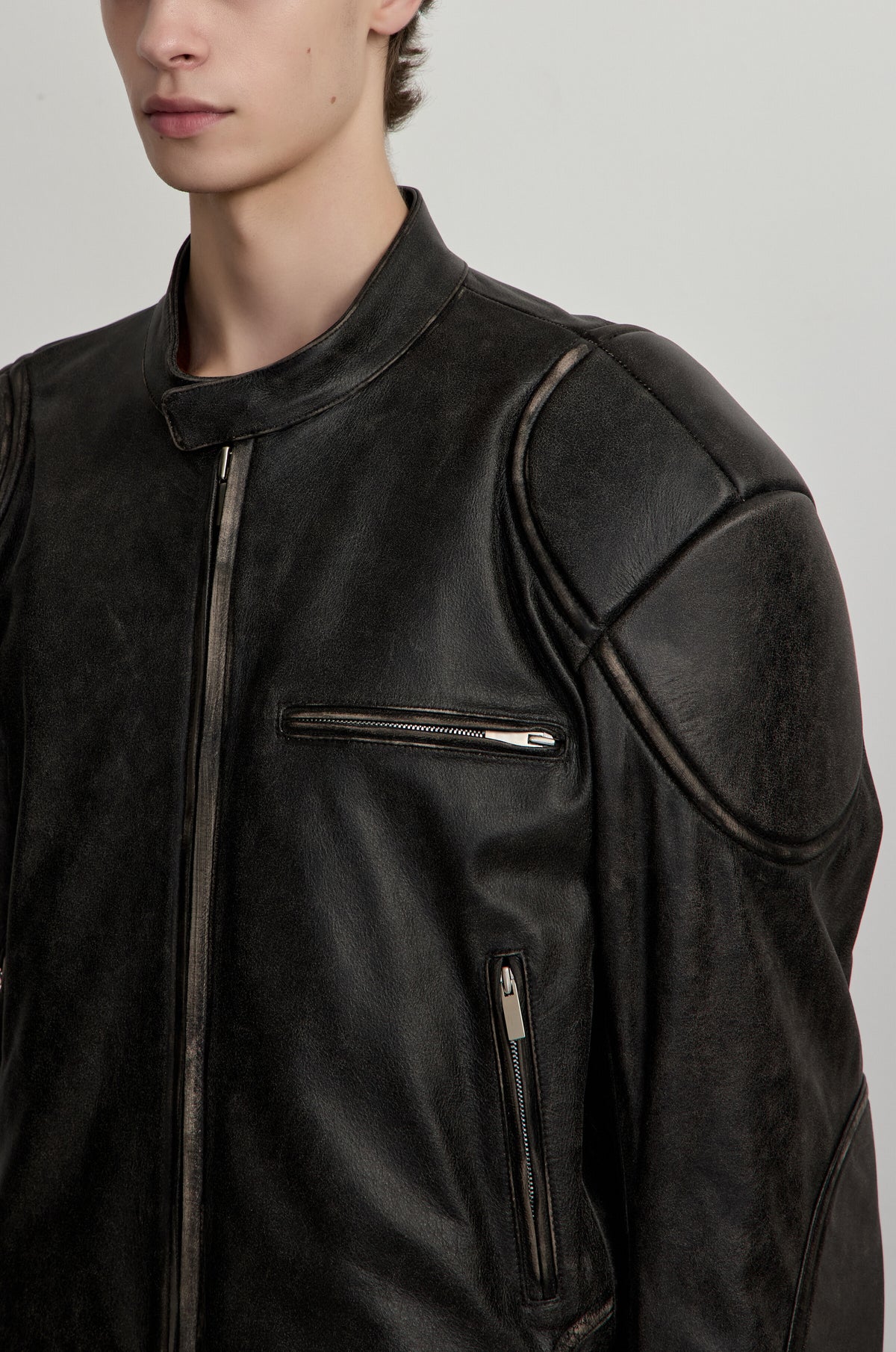 MOTORCYCLE LEATHER JACKET