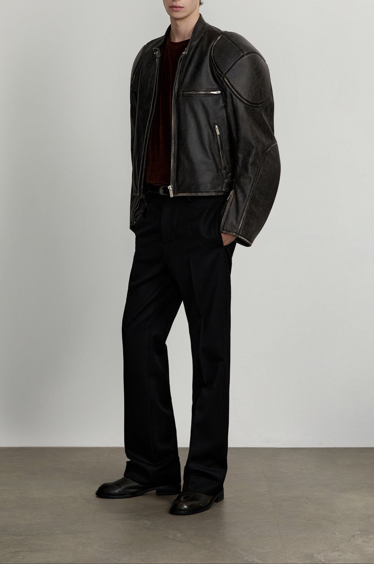 MOTORCYCLE LEATHER JACKET