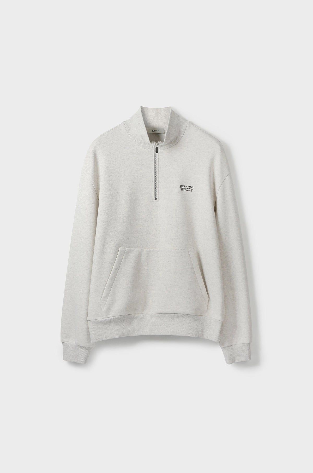 QUARTER ZIP SWEATSHIRT