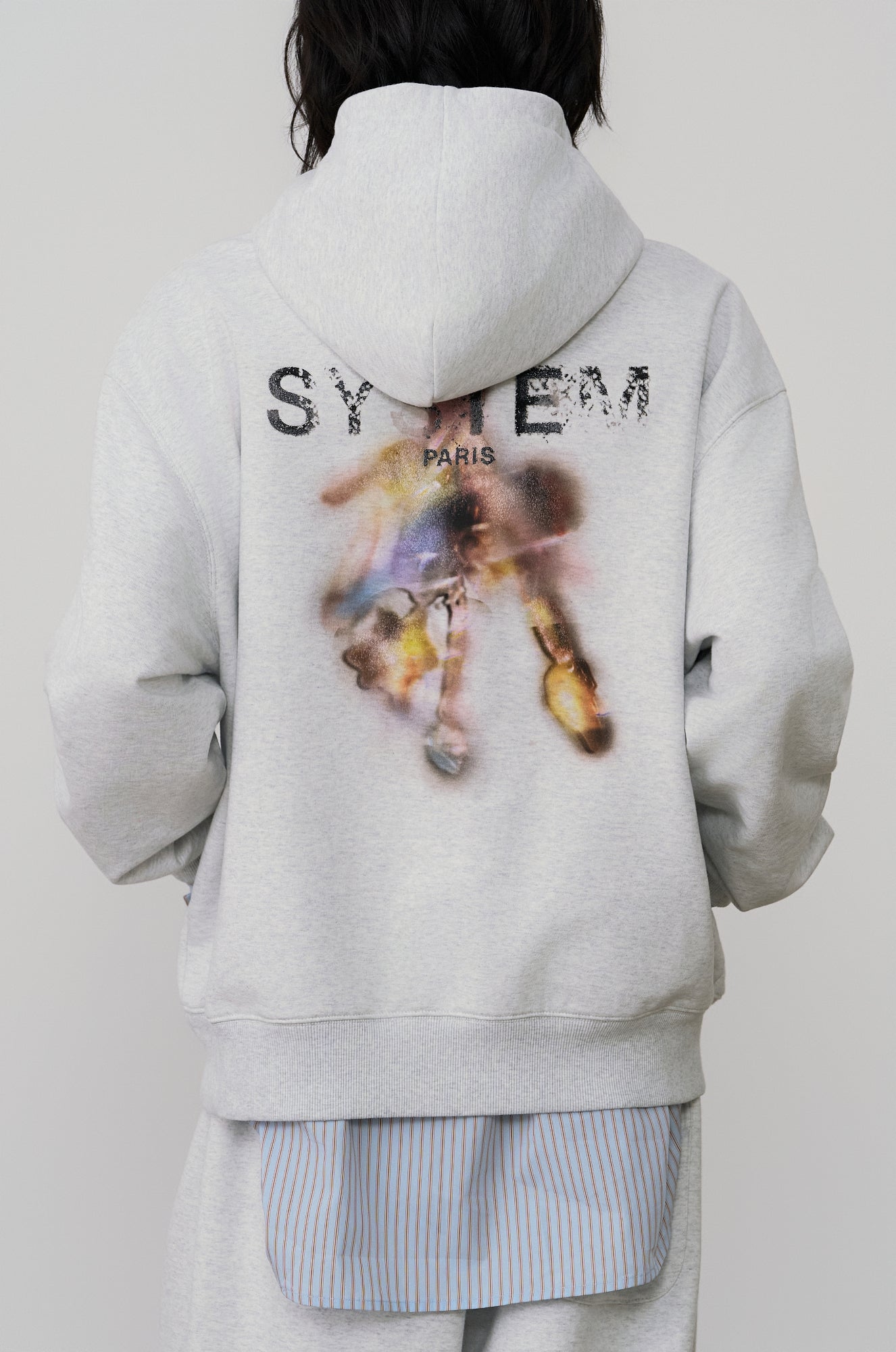BACK LOGO HOODIE SWEATSHIRT