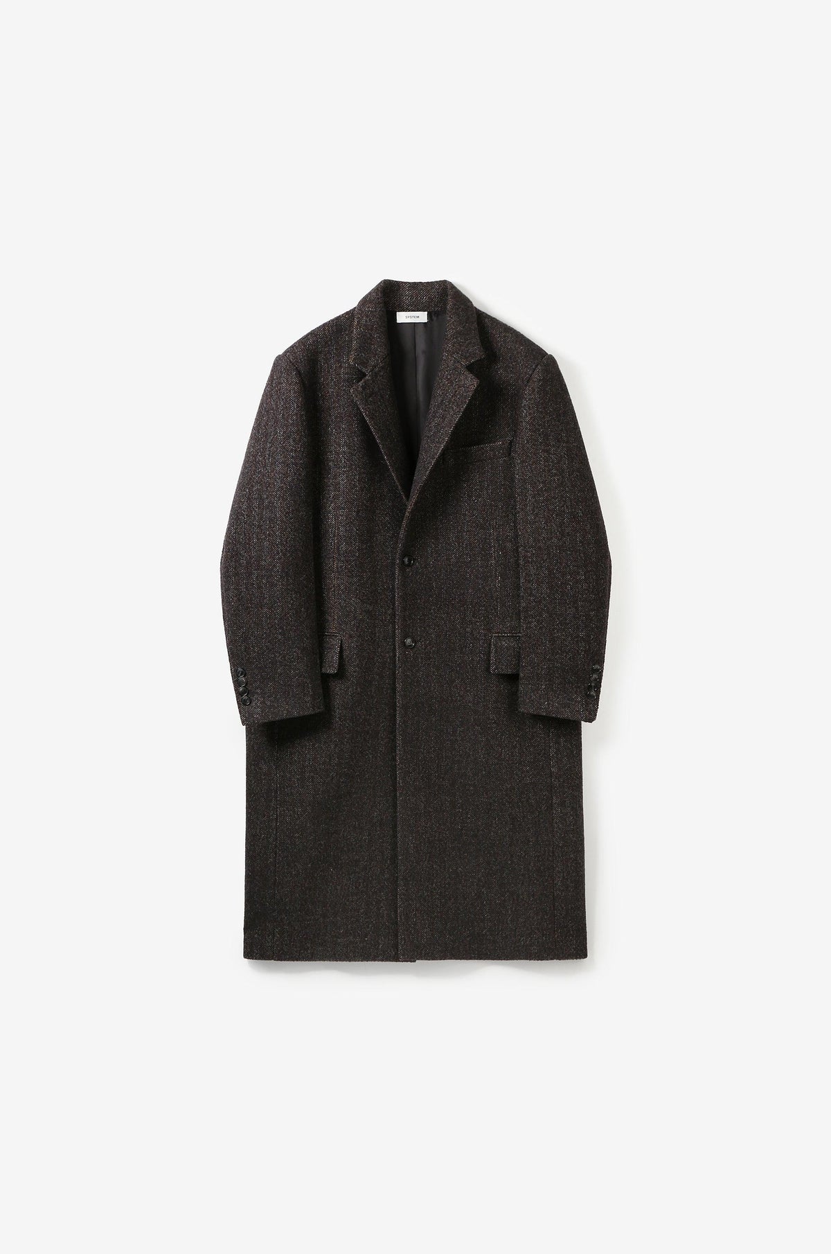 SINGLE-BREASTED COAT