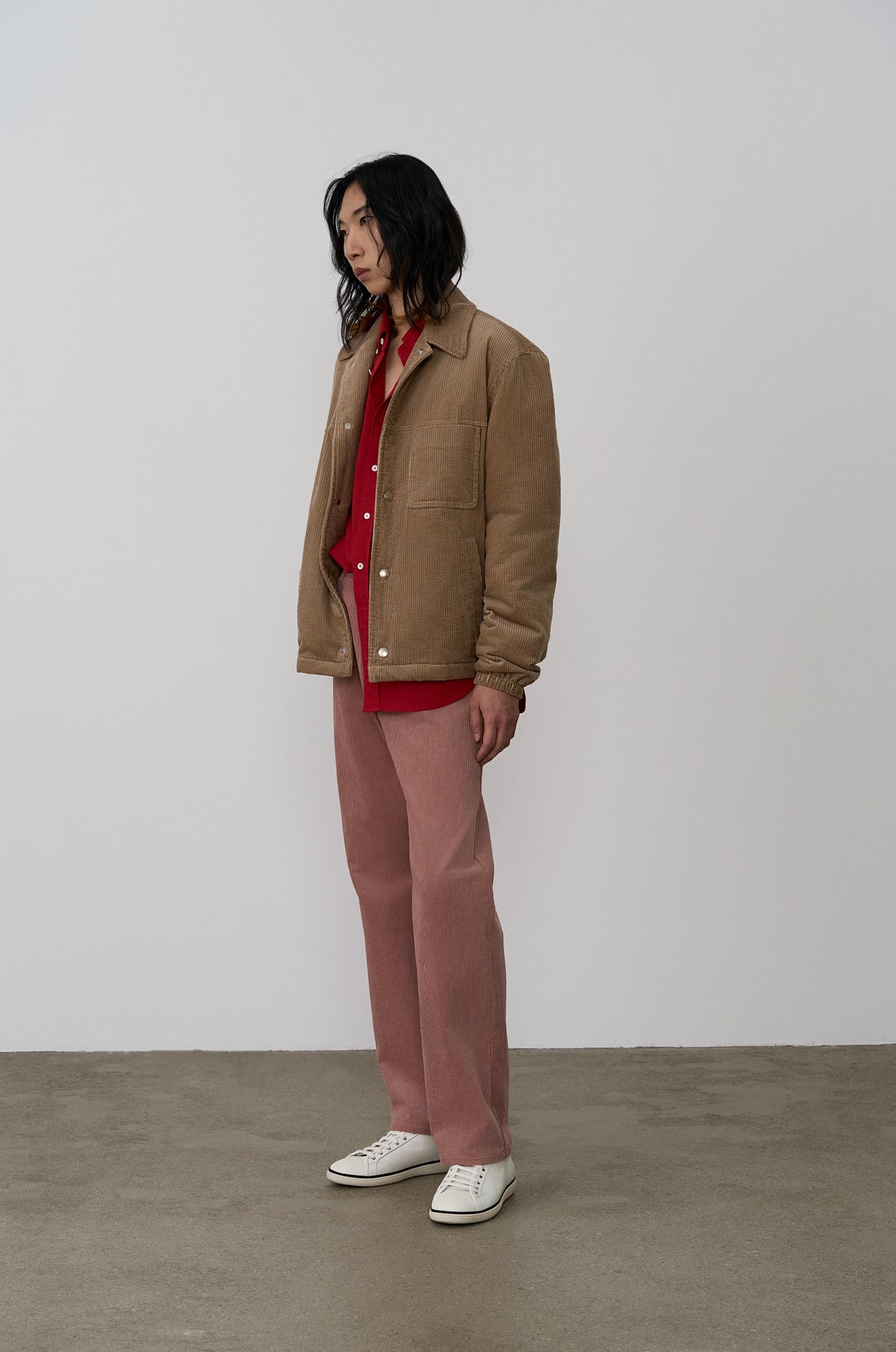 CORDUROY SINGLE JACKET