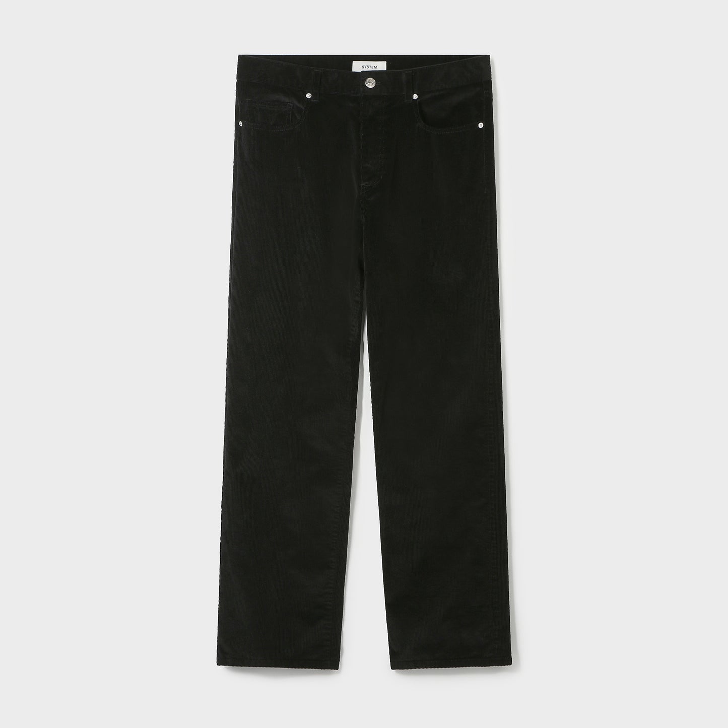 CORDUROY SLIM STRAIGHT PANTS