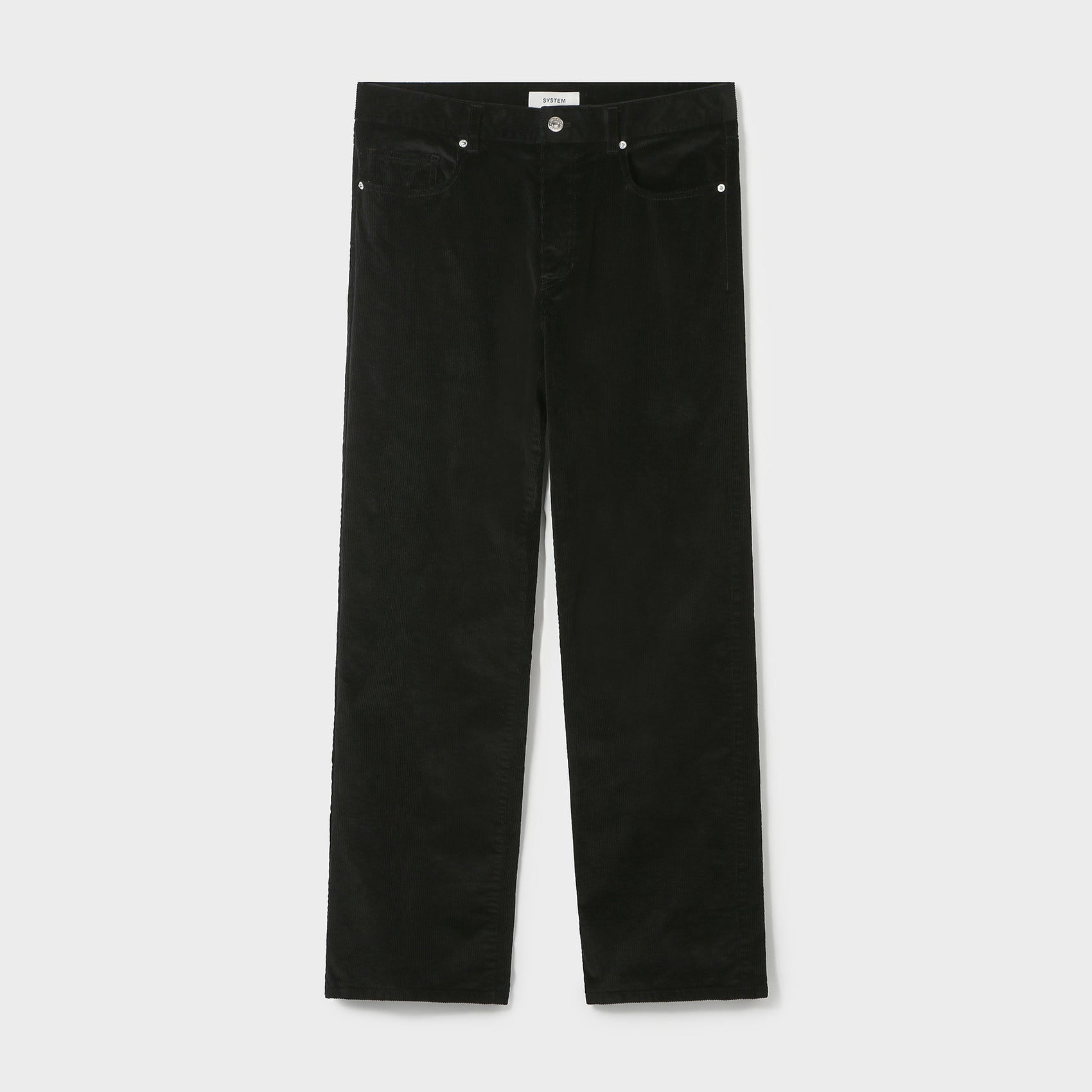 CORDUROY SLIM STRAIGHT PANTS