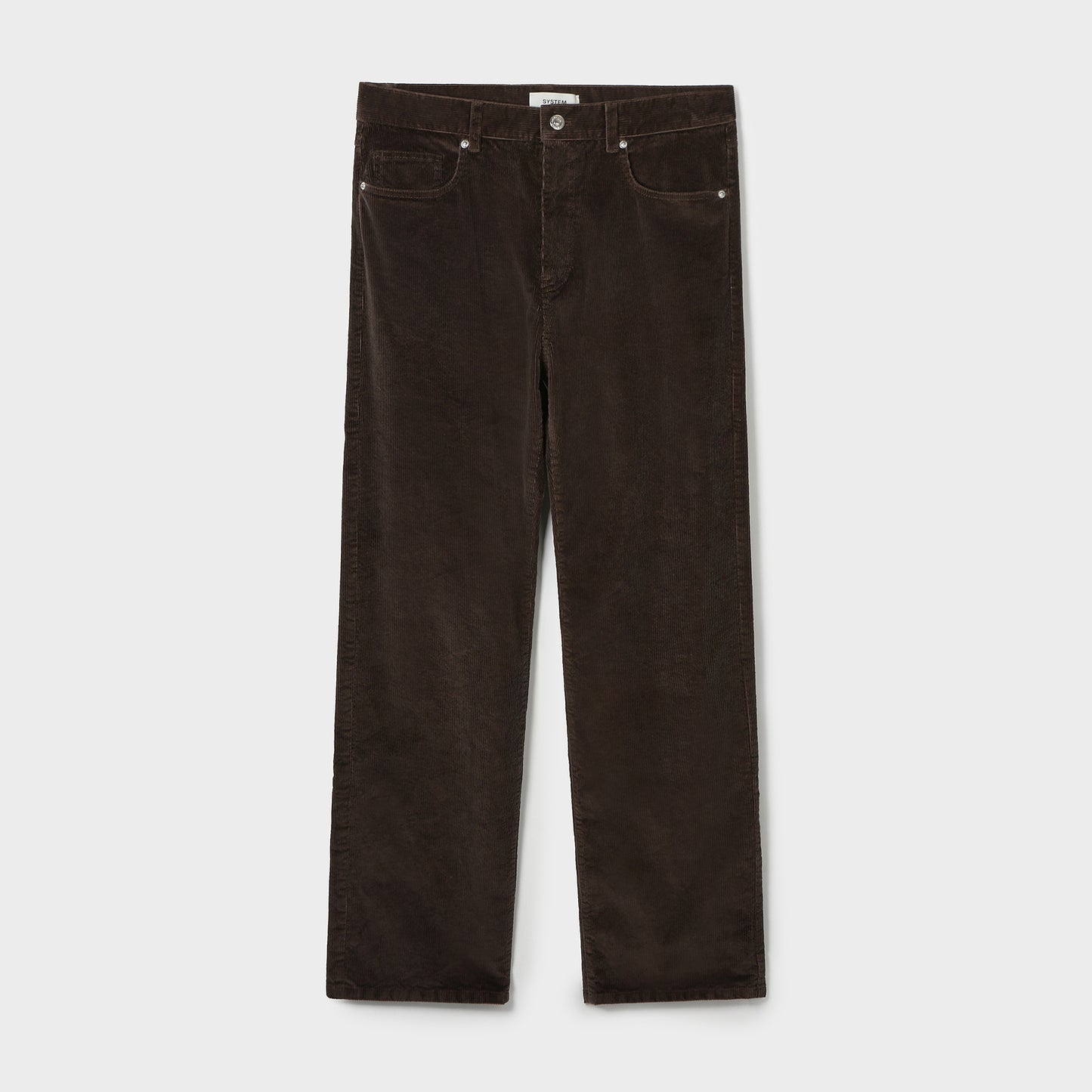 CORDUROY SLIM STRAIGHT PANTS