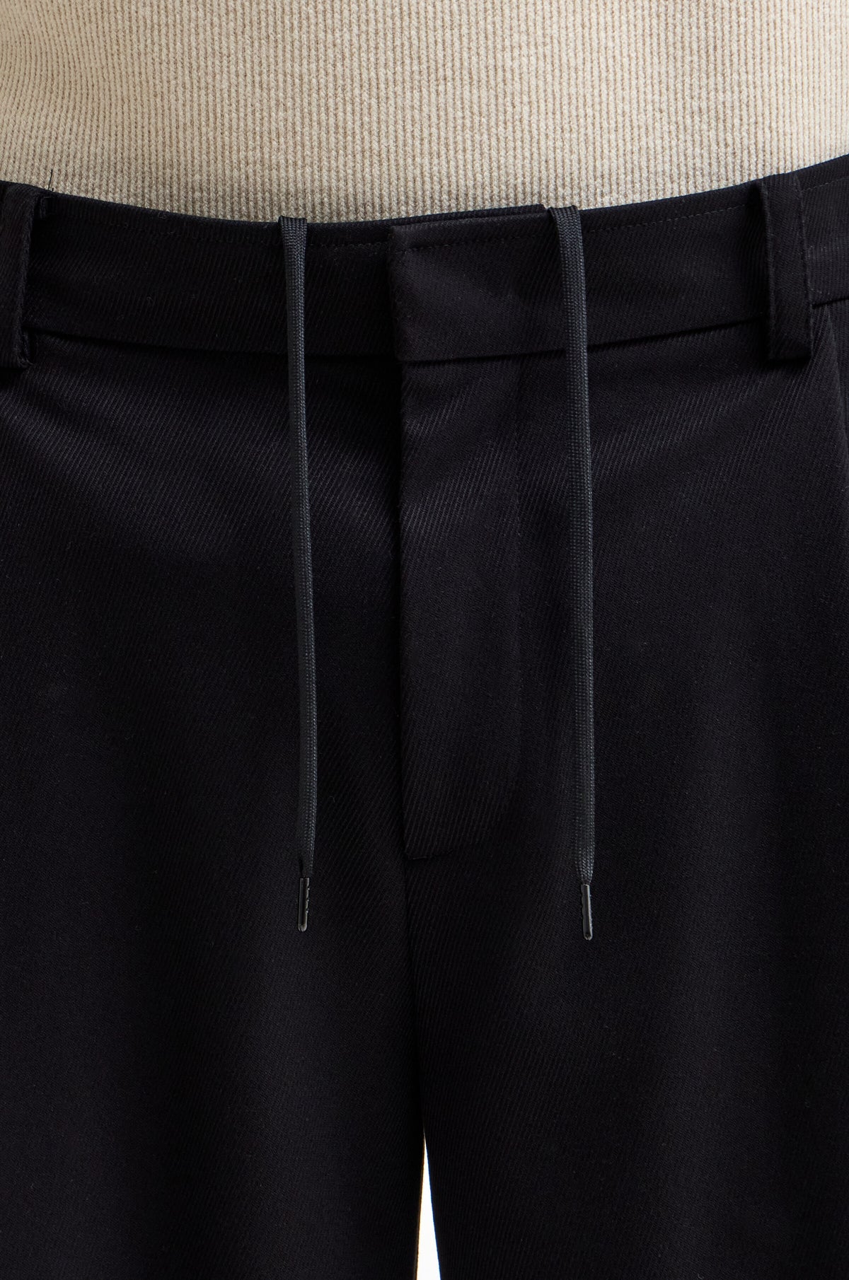 MODERN PLEATED WIDE PANTS