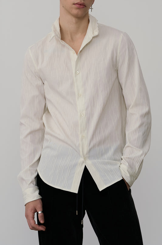 WIRE-COLLAR SHIRT