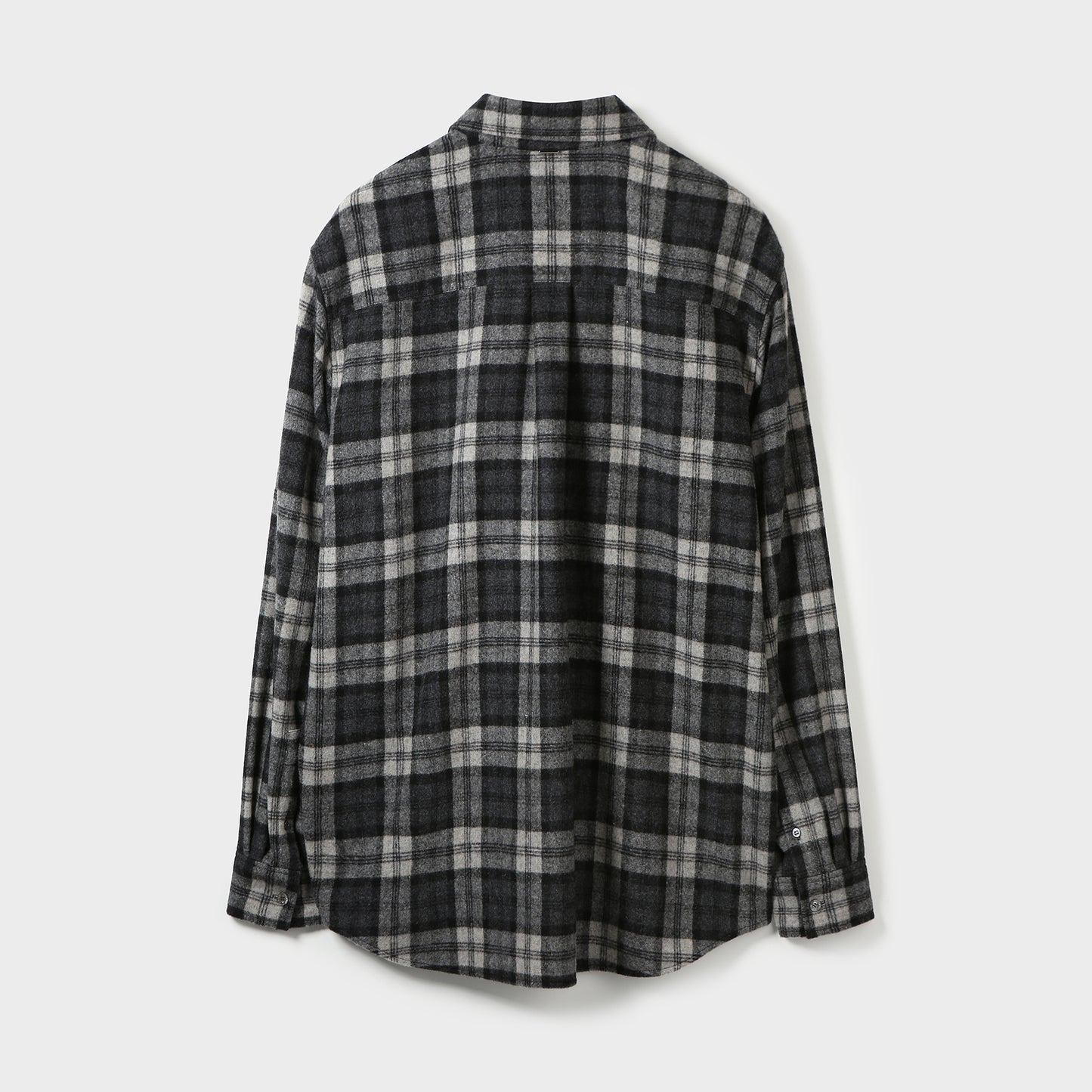 CHECKED WOOL SHIRT