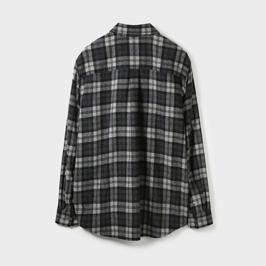 CHECKED WOOL SHIRT