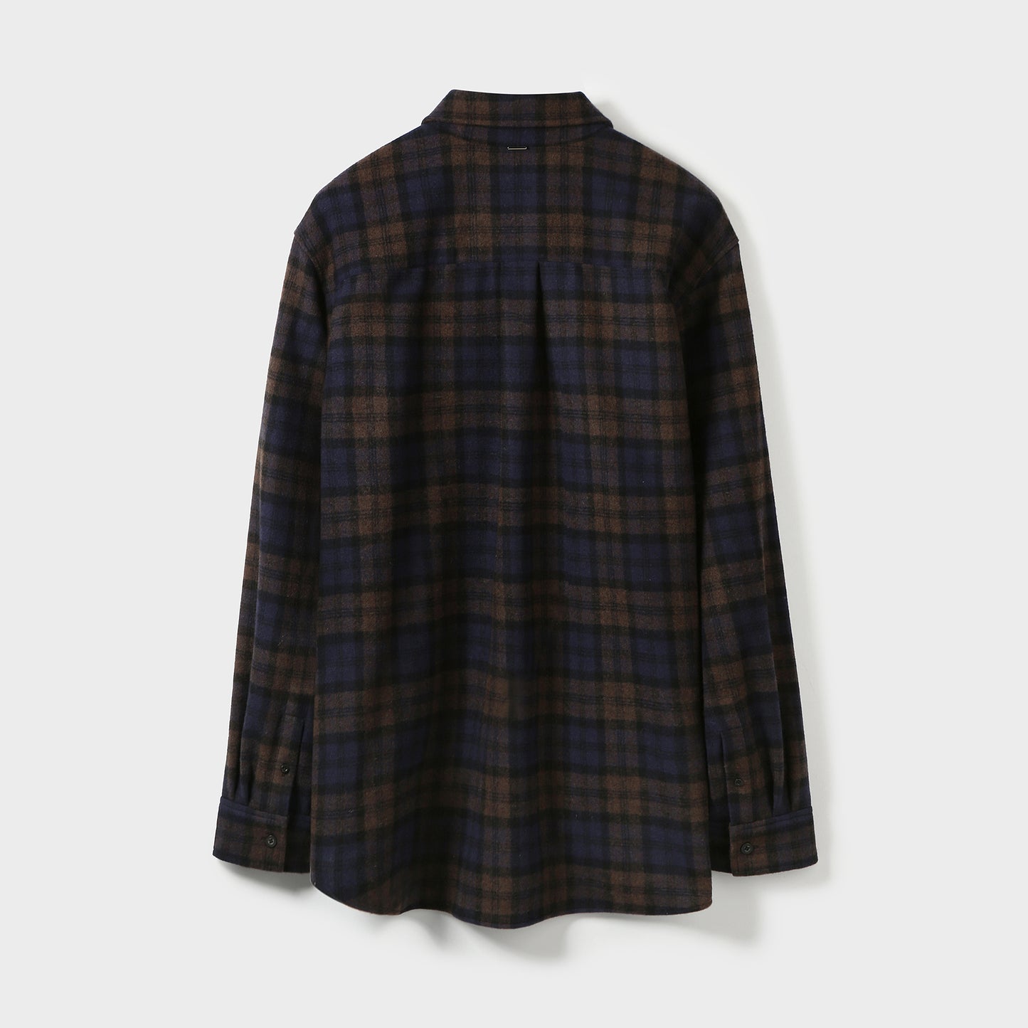 CHECKED WOOL SHIRT