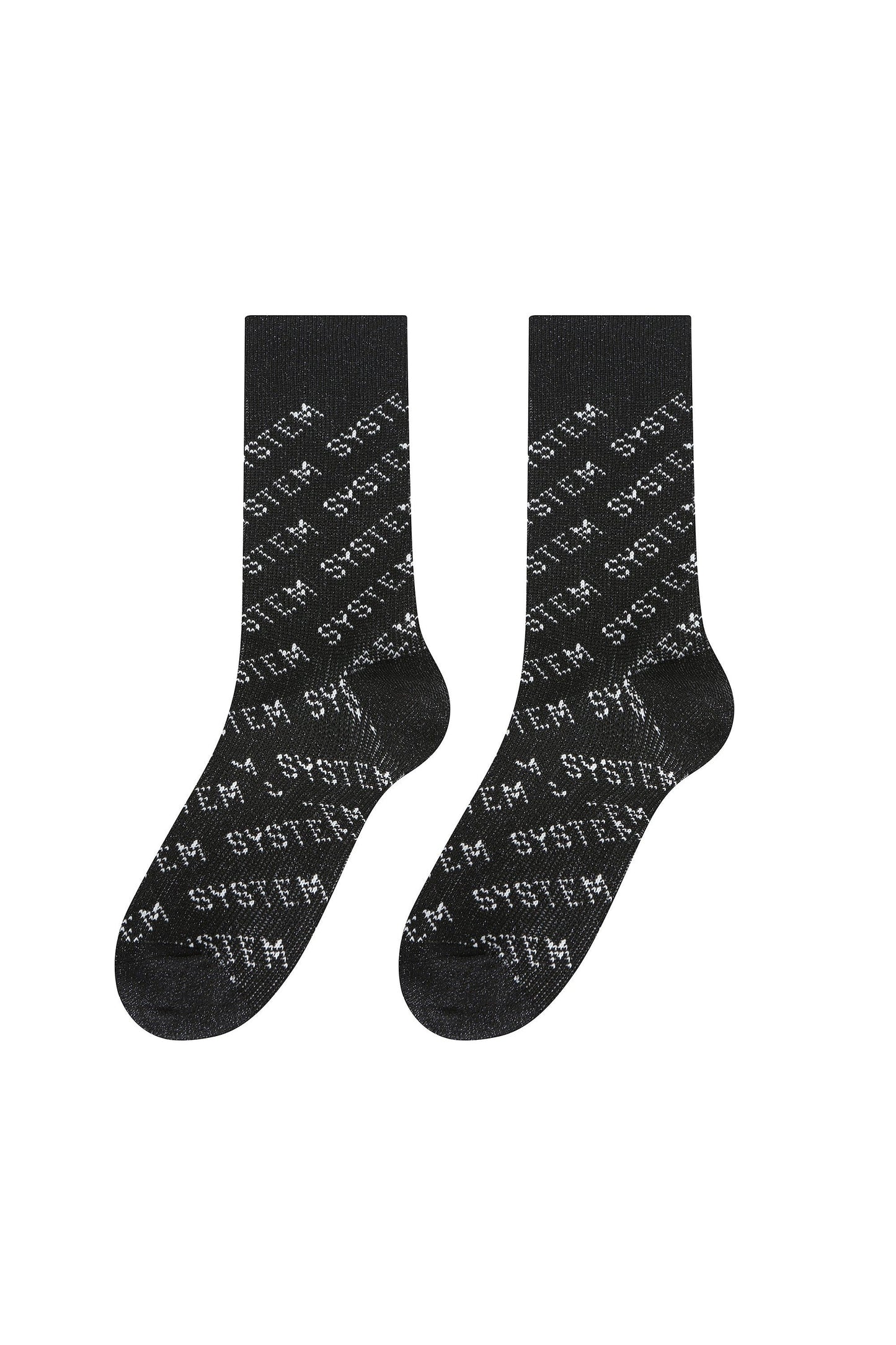 System Rogo Pattern Socks