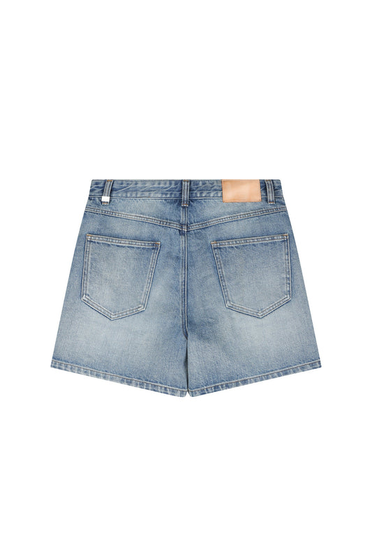 Women's Blue Denim Shorts