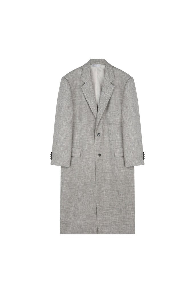 Oversized Linen Coat