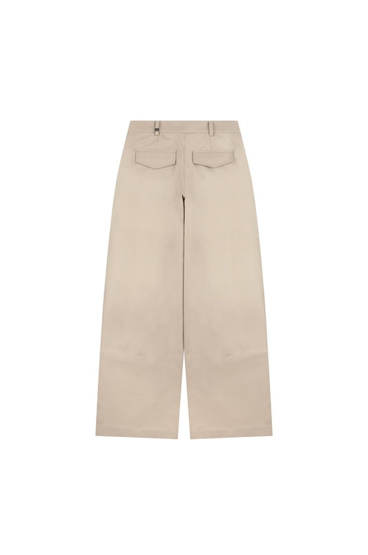 Cuffs Botton Wide Pants