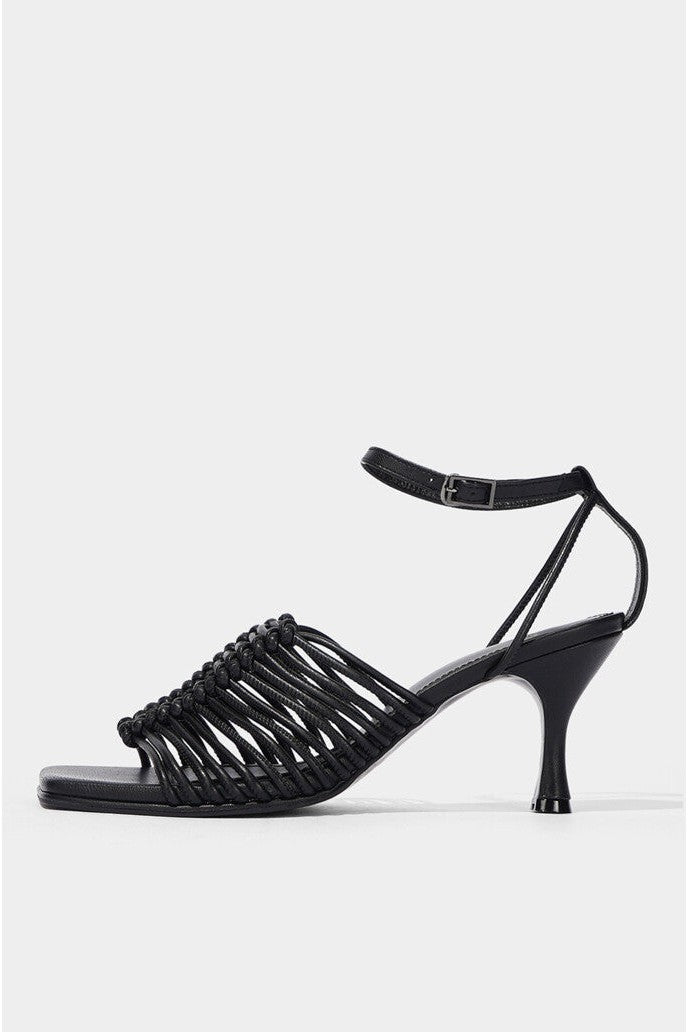 Knotted Leather Sandals