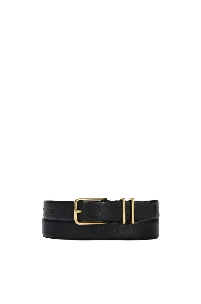 Leather Buckle Belt