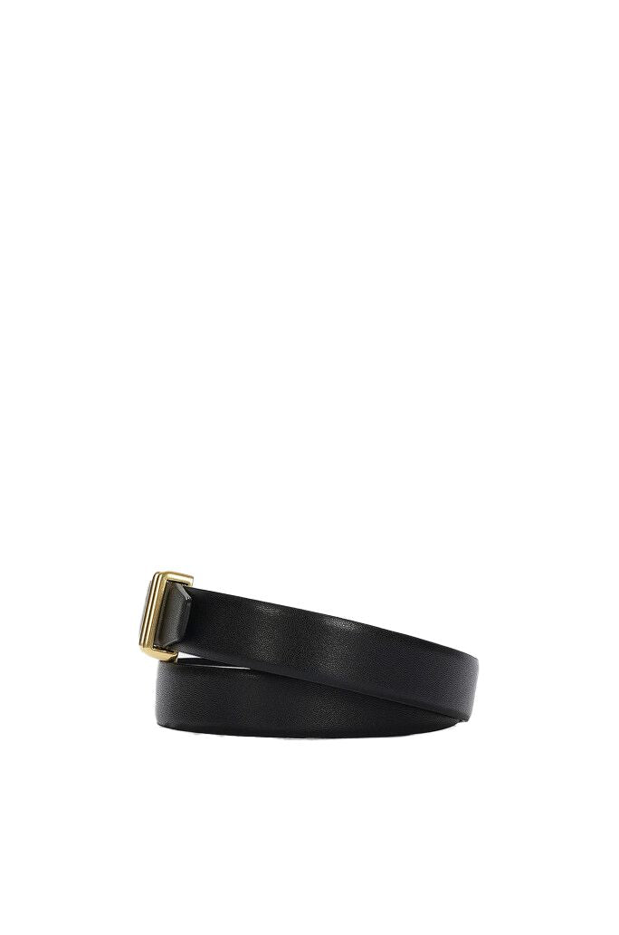 Leather Buckle Belt