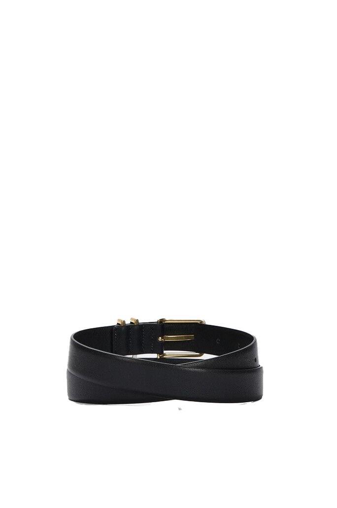 Leather Buckle Belt