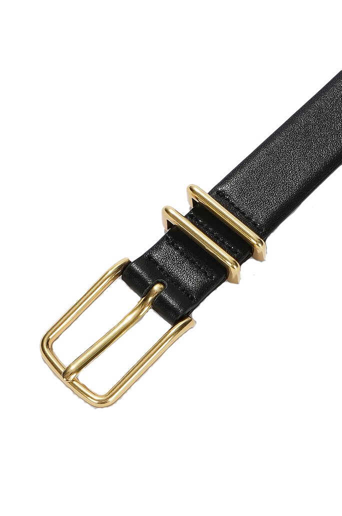 Leather Buckle Belt