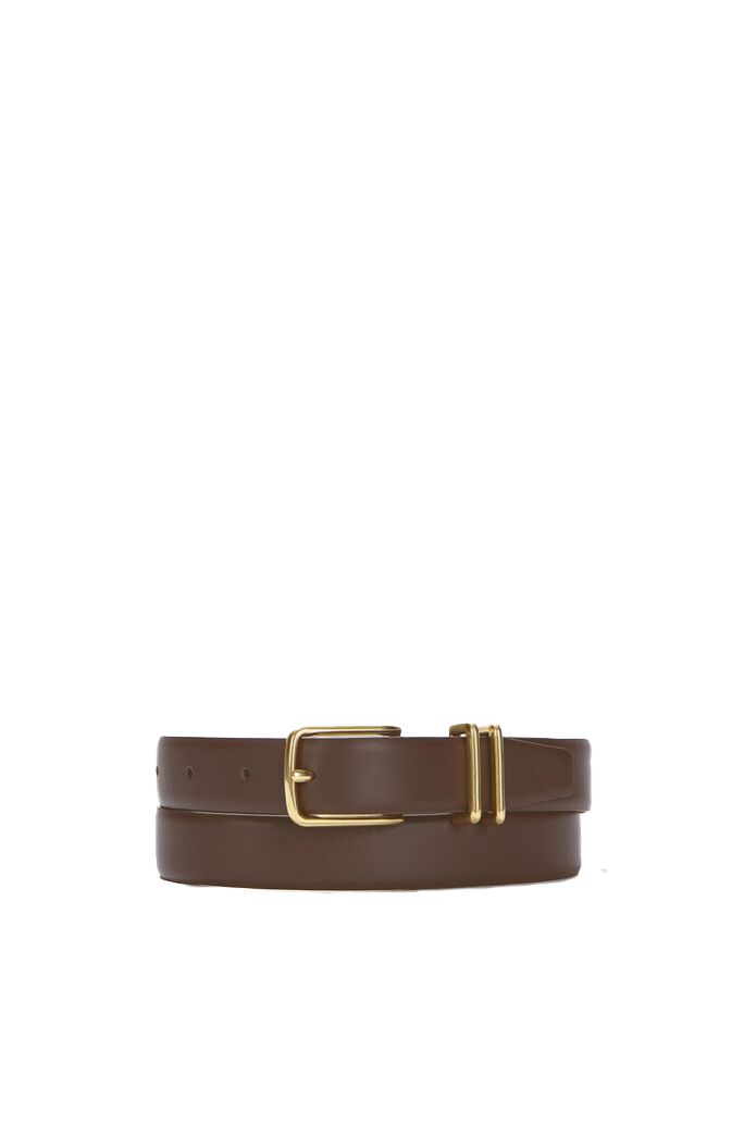 Leather Buckle Belt