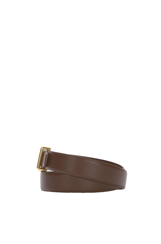 Leather Buckle Belt