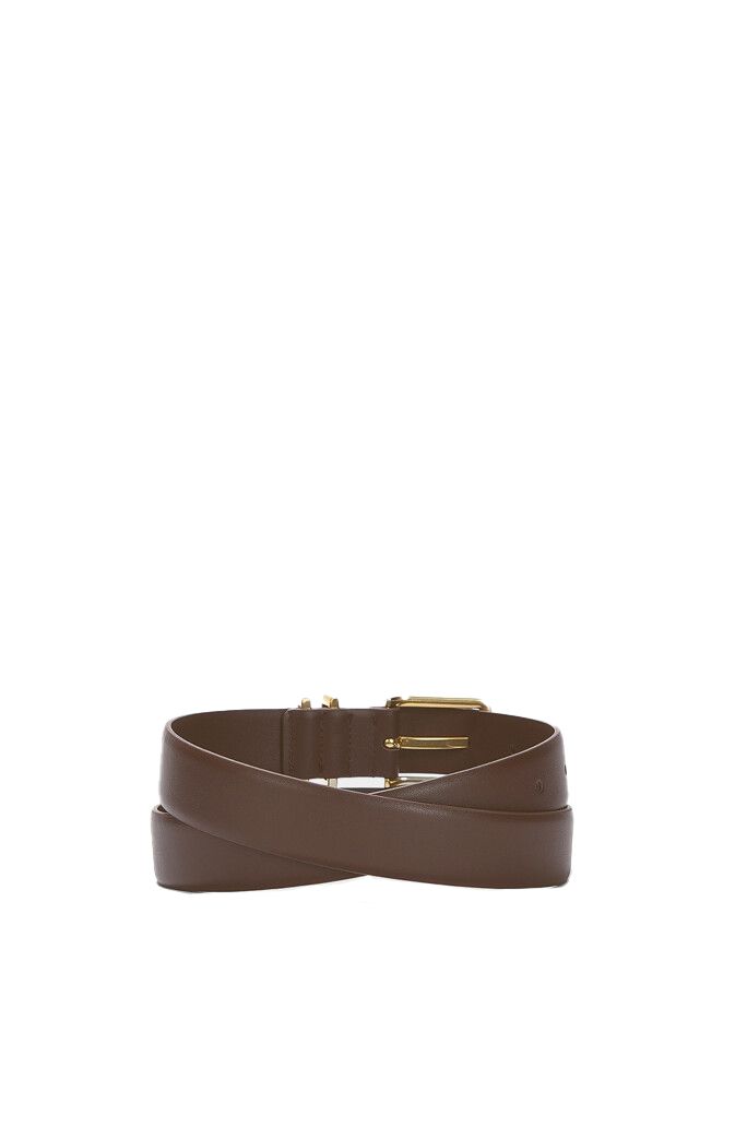 Leather Buckle Belt