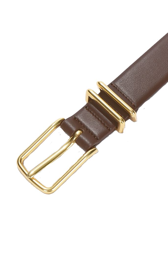 Leather Buckle Belt