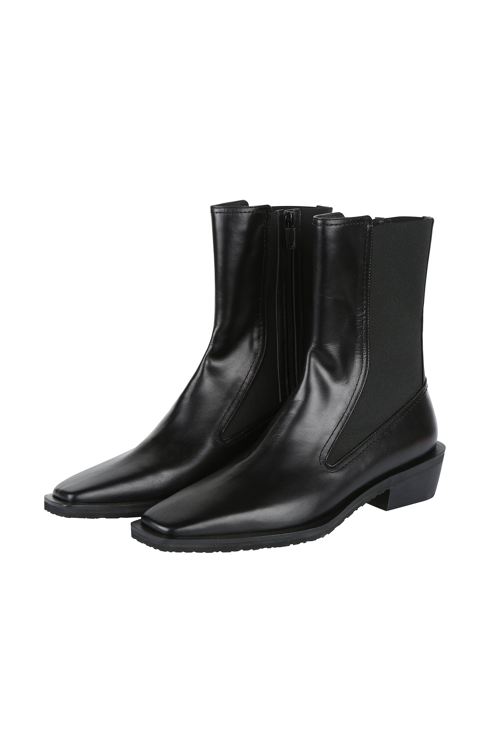 Angular Chelsea Boots