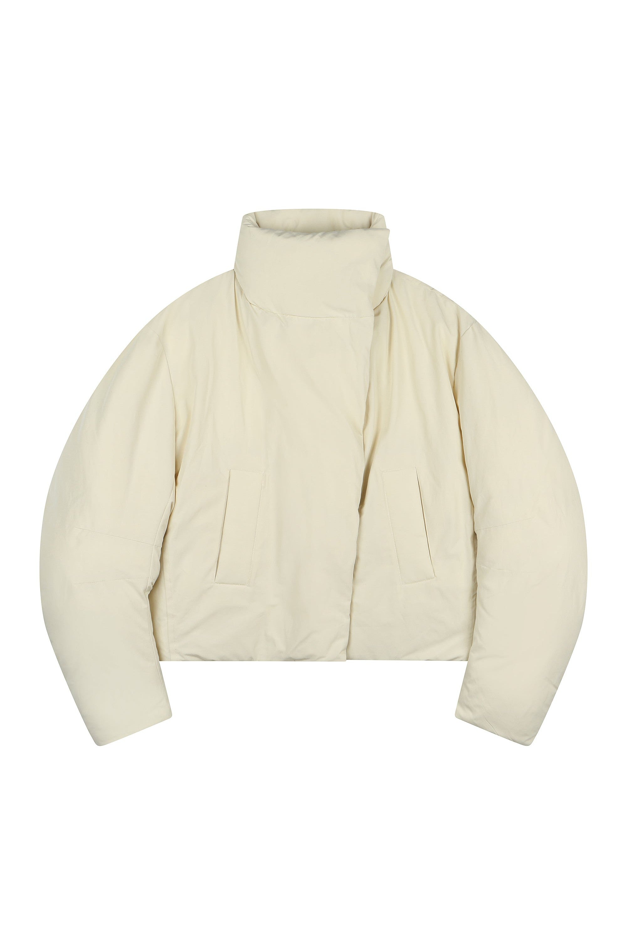 Clean Cropped Puffer Jacket System