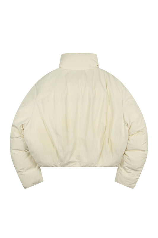 Clean Cropped Puffer Jacket