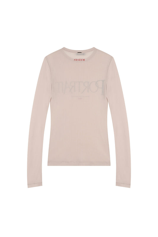 See-Through Long Sleeve T-Shirt