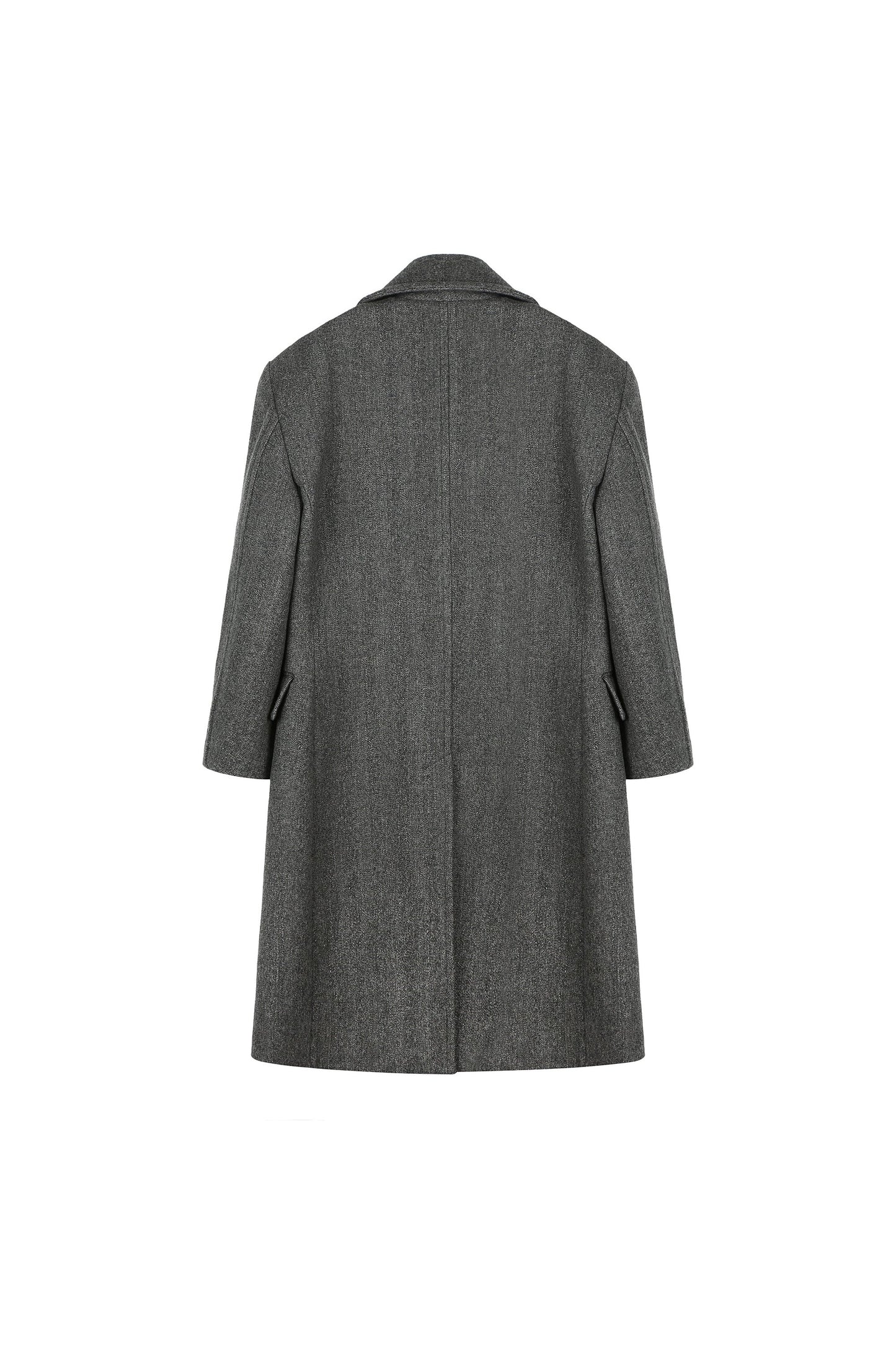 Volumed Fabric Strutured Coat