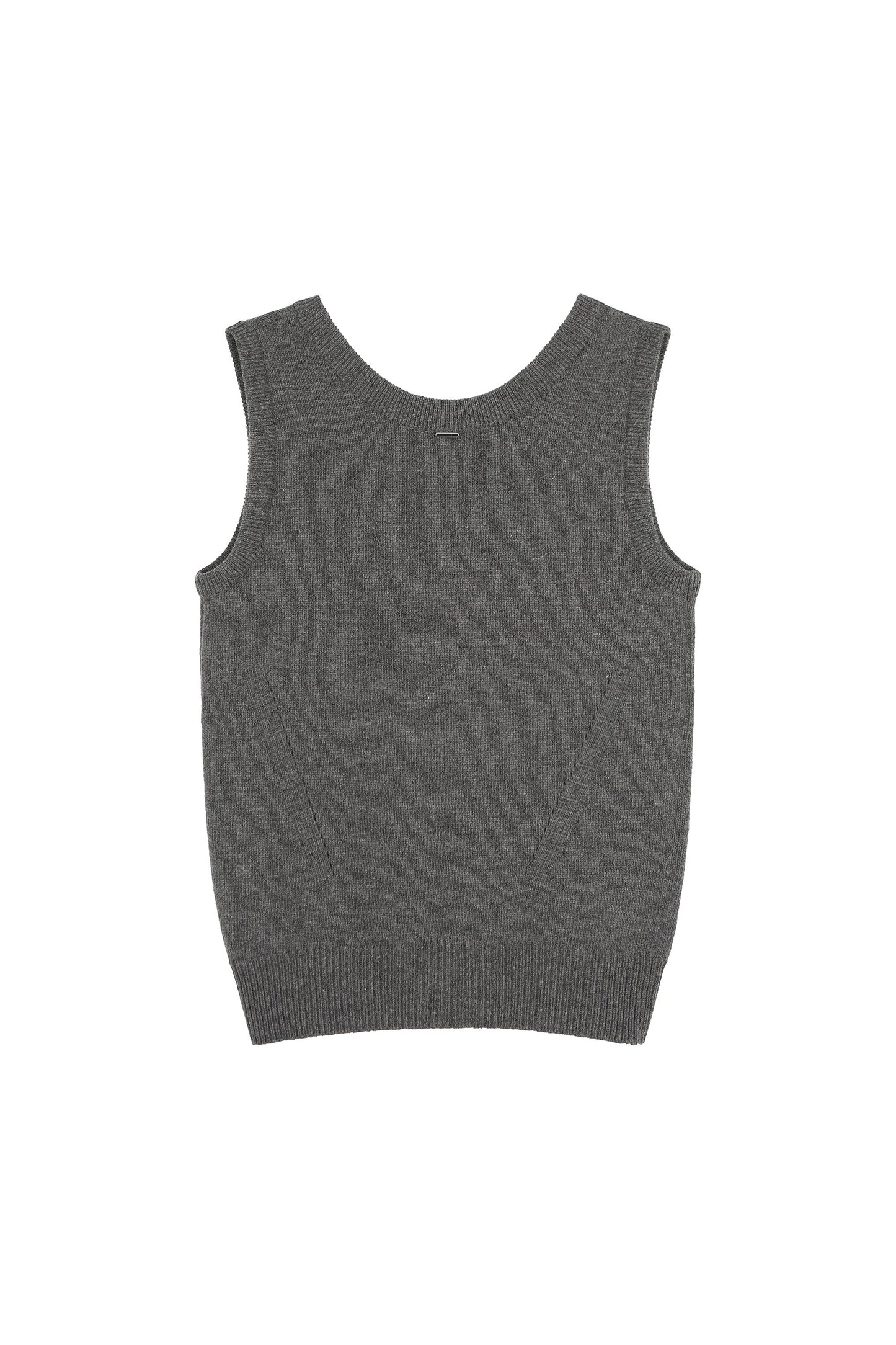 Sleevless Knit Tank Top