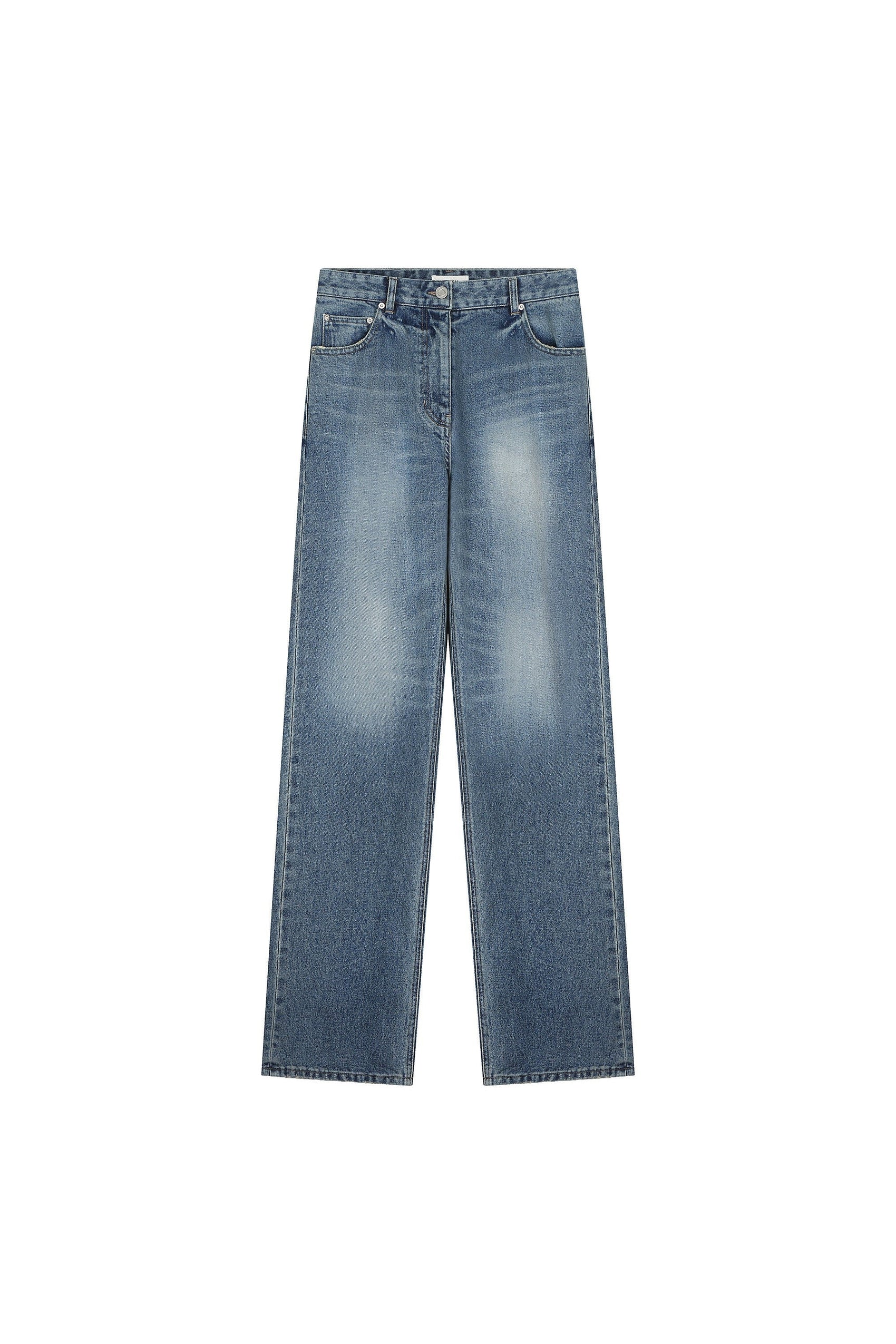 Classic Straight Fit Denim Pants