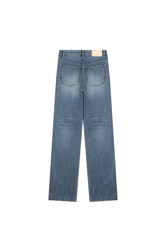 Classic Straight Fit Denim Pants