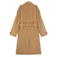 Oversized Suede Trench Coat