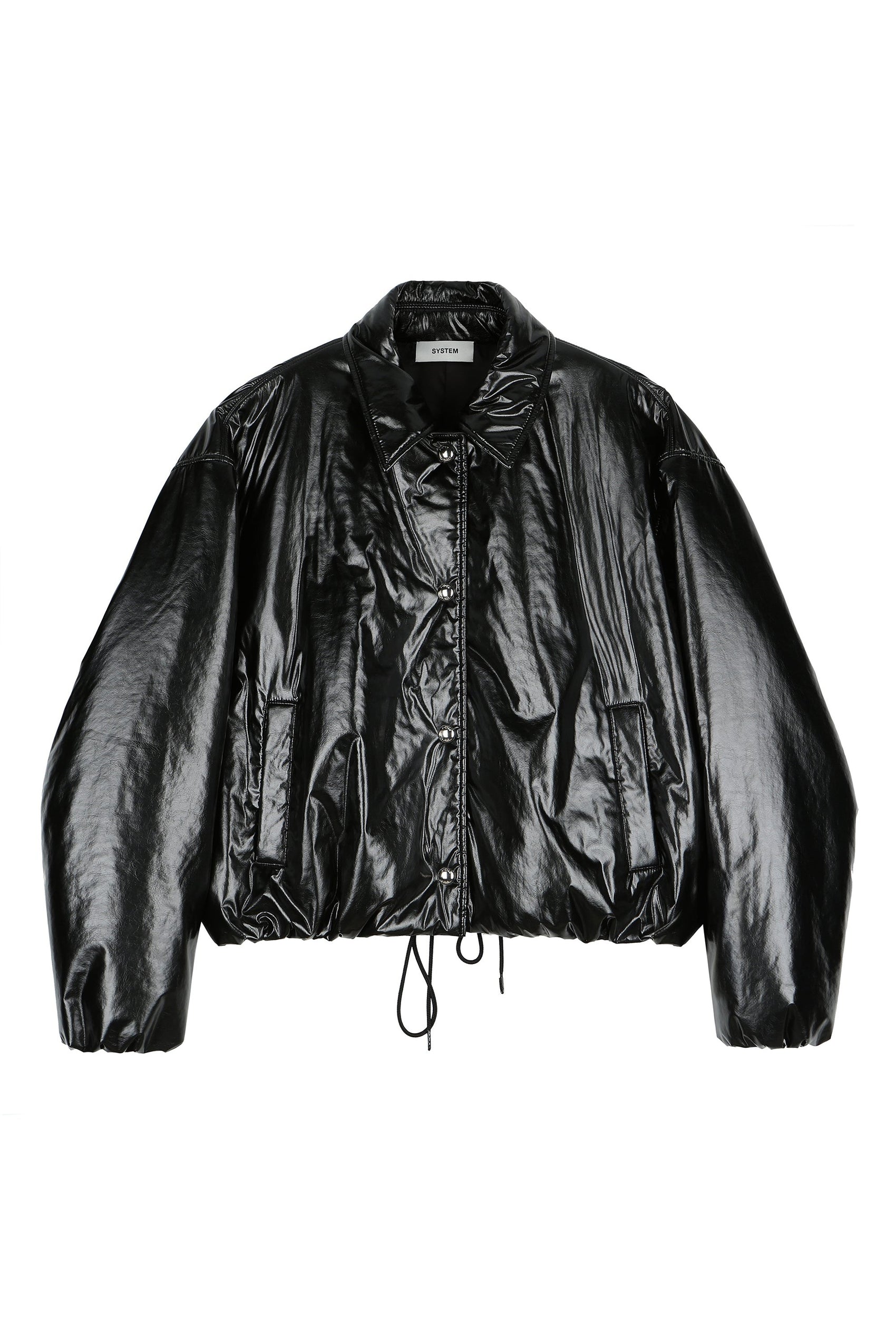 Padded Glossy Coach Jacket