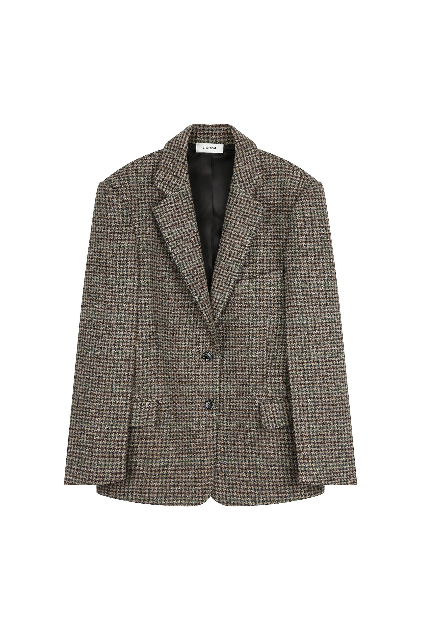 Wool Single-Breasted Jacket