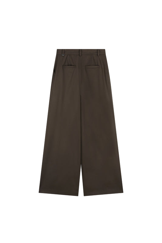 Double Pleats Classic Pants