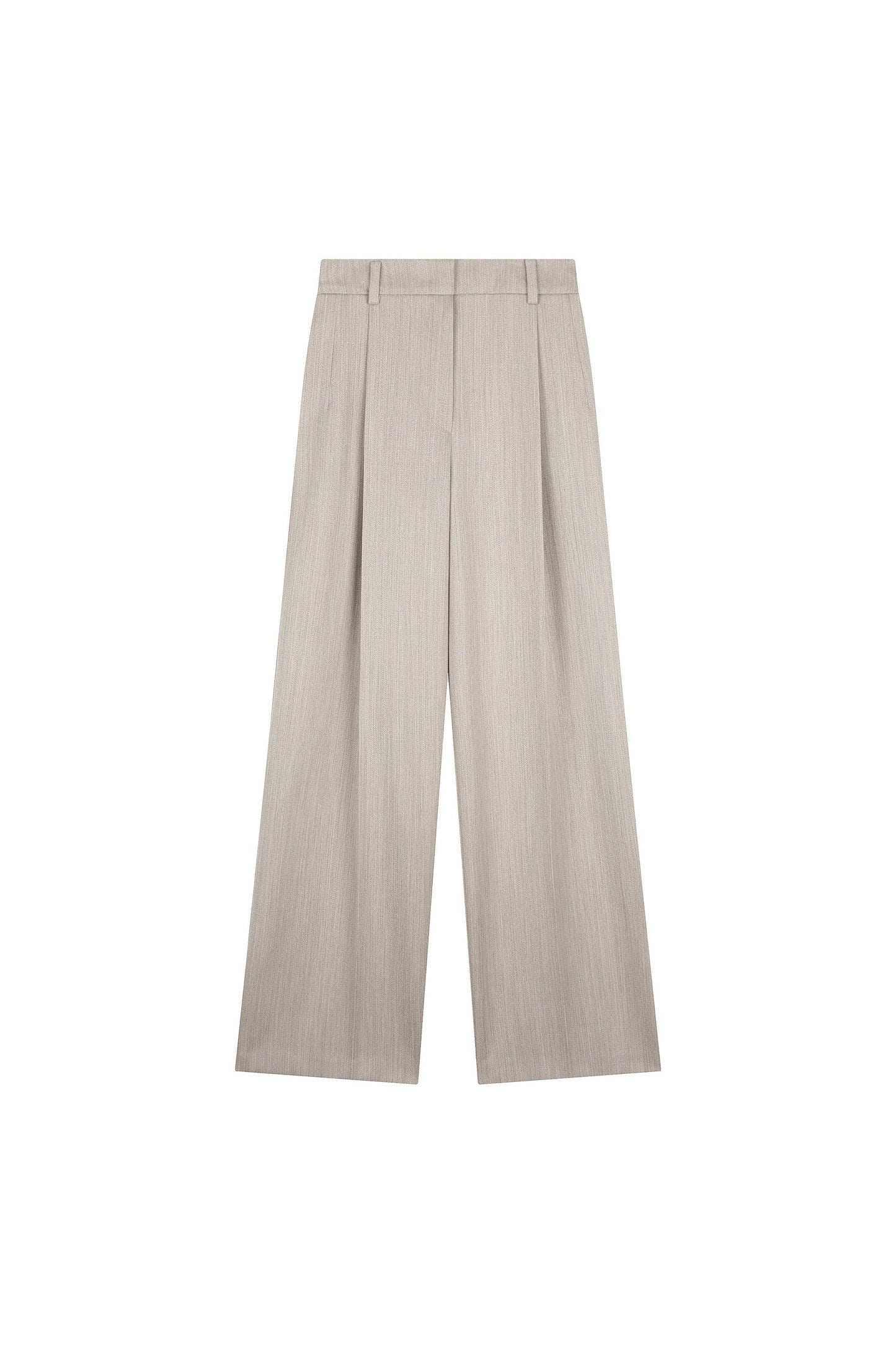 Wool Wide Pants