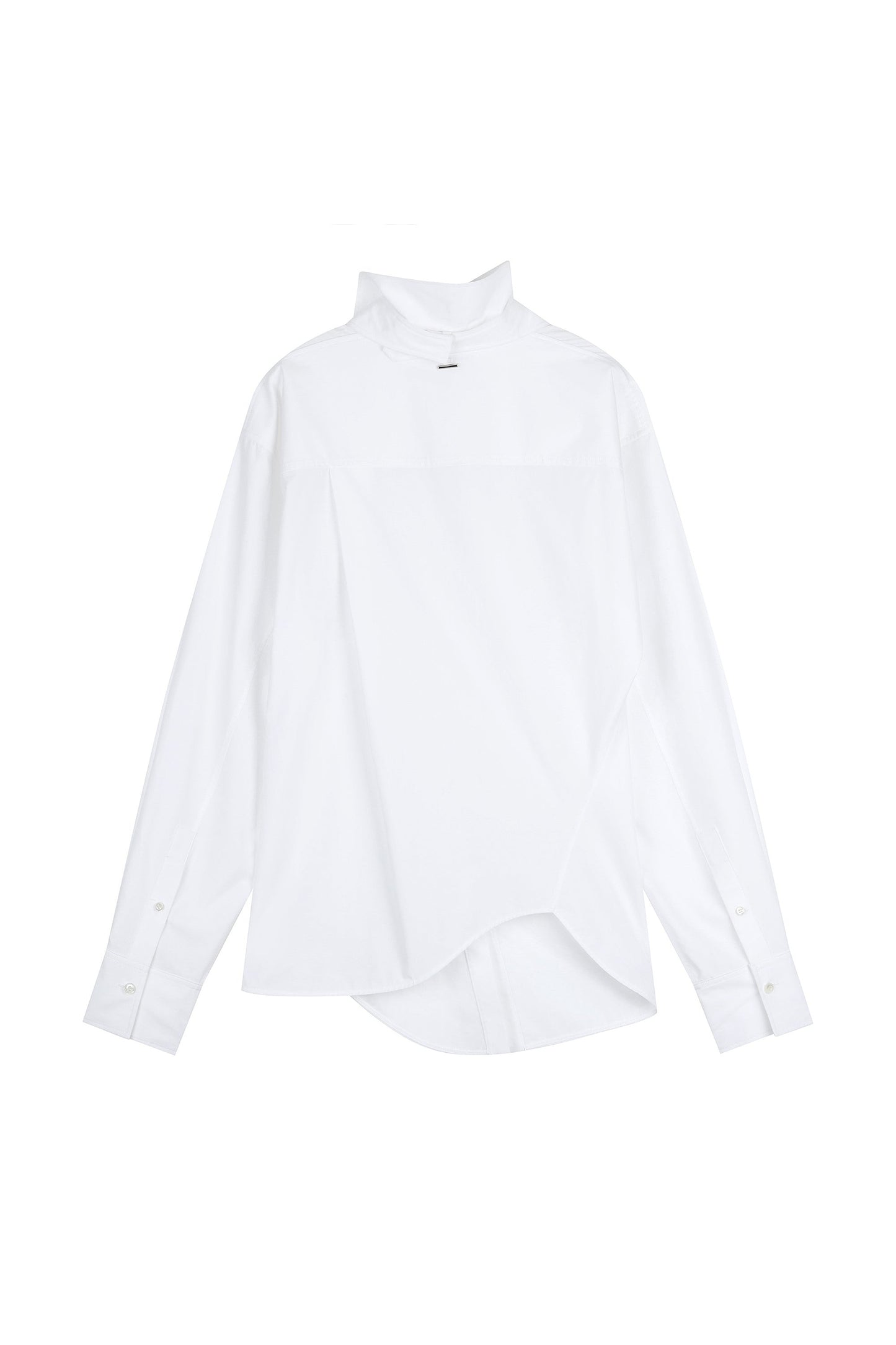 Asymmetric Collar Shirt