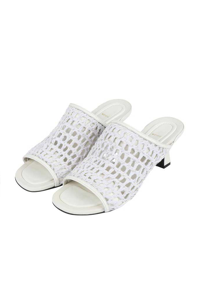 Mesh Heel Mules