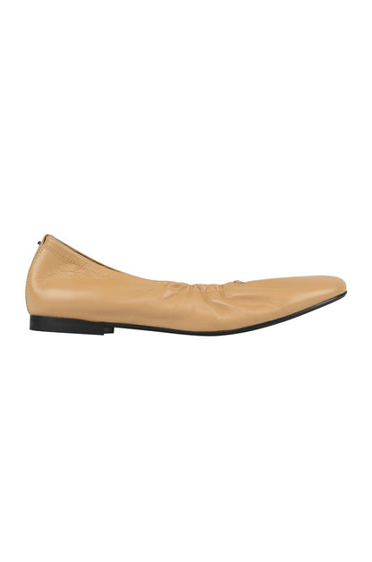 Sheep Skin Strap Ballerinas