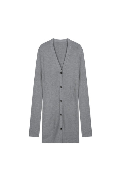 Slim Fit Knit Cardigan