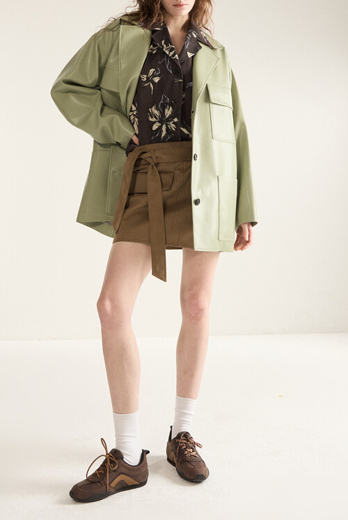 Large Pocket Single Jacket