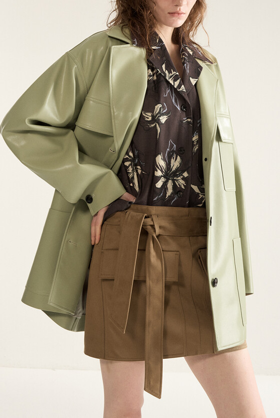 Large Pocket Single Jacket